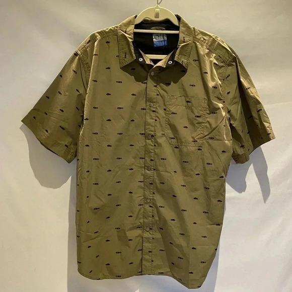 LAPG Bombs Away Button Up, Size Large, NWT - Picture 2 of 9